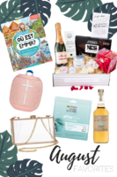 Mes favoris du mois d’août