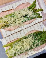Feuilletés aux asperges