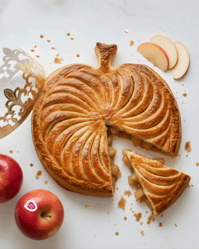 Galette des rois à la Pink Lady – la version fruitée et légère