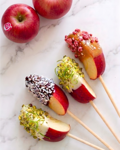 Ma version revisitée des pommes d&rsquo;amour Pink Lady